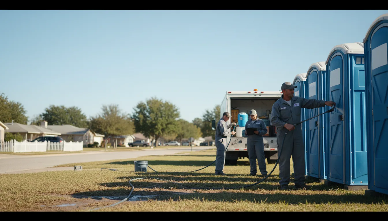 Long-Term Portable Toilet Rental in Luverne, ND near me